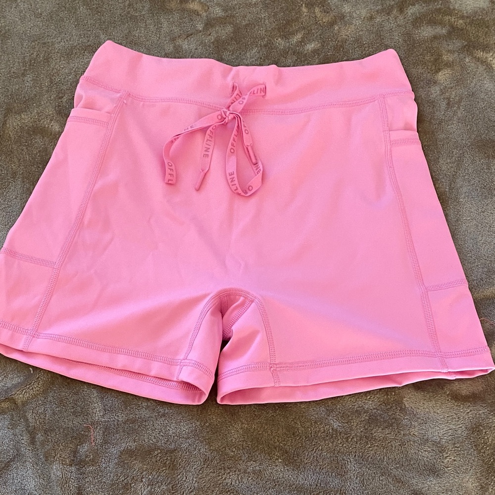 Vibrant Pink Athletic Shorts for Women